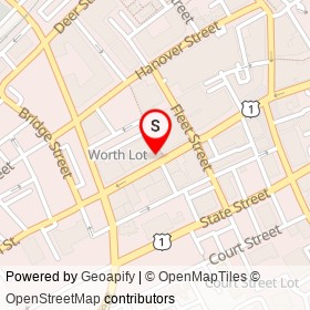 The District on Congress Street, Portsmouth New Hampshire - location map