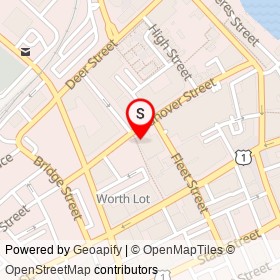 Shalimar India on Hanover Street, Portsmouth New Hampshire - location map
