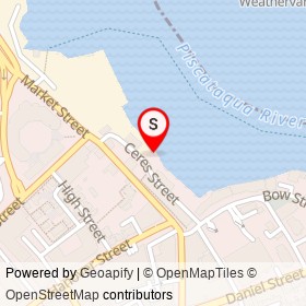 Portsmouth Harbor Cruises on Ceres Street, Portsmouth New Hampshire - location map