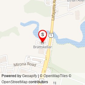 Brattskellar on Lafayette Road, Portsmouth New Hampshire - location map