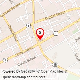 The Rusty Hammer on Pleasant Street, Portsmouth New Hampshire - location map
