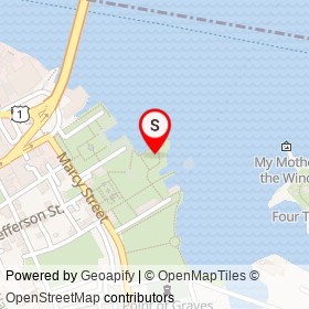 Fisherman’s Luck on Water Street, Portsmouth New Hampshire - location map