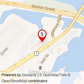 USS Albacore on , Portsmouth New Hampshire - location map