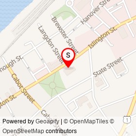 Lexie's Joint on Islington Street, Portsmouth New Hampshire - location map