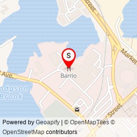 Barrio on Vaughan Street, Portsmouth New Hampshire - location map
