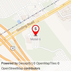 Motel 6 on Gosling Road, Portsmouth New Hampshire - location map