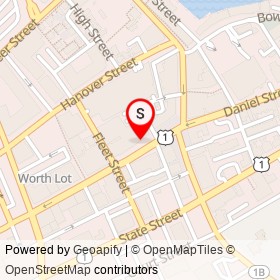 Eyelook Optical on Congress Street, Portsmouth New Hampshire - location map