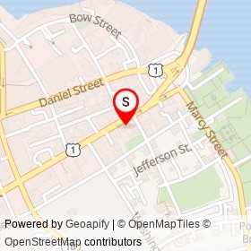 Fezziwig's Food & Fountain on State Street, Portsmouth New Hampshire - location map