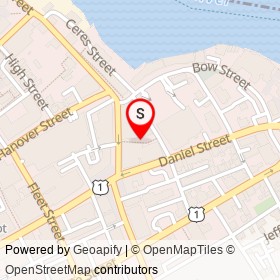 Cava on Commercial Alley, Portsmouth New Hampshire - location map