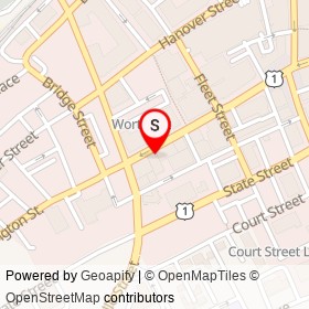 Flatbread Company on Congress Street, Portsmouth New Hampshire - location map