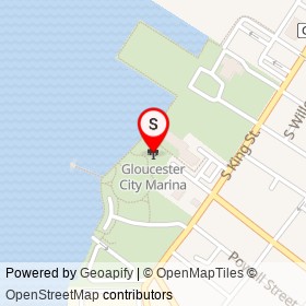 Gloucester City Marina on , Gloucester City New Jersey - location map