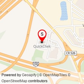 QuickChek on Robbinsville - Allentown Road,  New Jersey - location map
