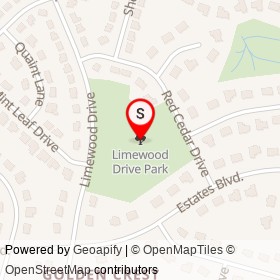Limewood Drive Park on , Hamilton Township New Jersey - location map