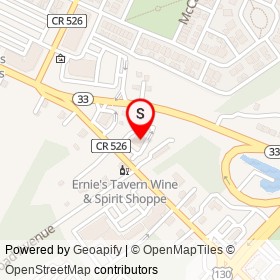 Wells Fargo on Robbinsville - Allentown Road,  New Jersey - location map