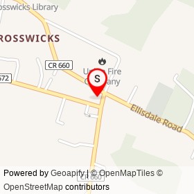 Osteria Procaccini on Chesterfield - Crosswicks Road,  New Jersey - location map