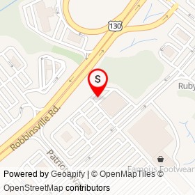 Tesla Supercharger on Robbinsville Road, Hamilton Township New Jersey - location map