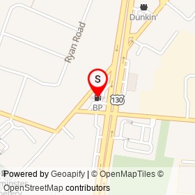 BP on Maplewood Avenue, Cranbury New Jersey - location map