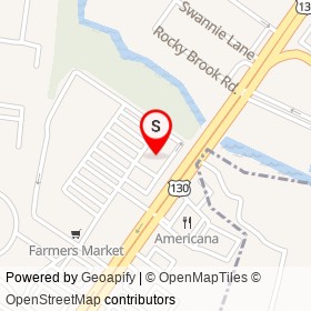 CVS Pharmacy on US 130,  New Jersey - location map