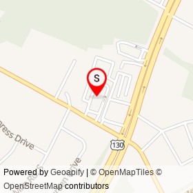 Moe's on Hickory Corner Road,  New Jersey - location map