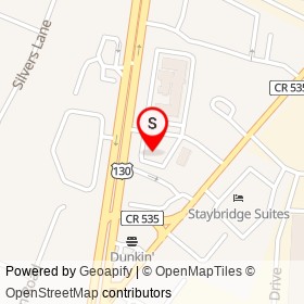 First Bank on US 130, Cranbury New Jersey - location map