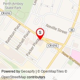 All Brands Furniture on Packer Place, Perth Amboy New Jersey - location map