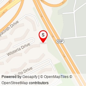 No Name Provided on Wisteria Drive, Woodbridge New Jersey - location map