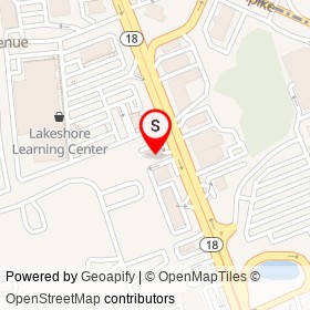 AT&T on State Route 18 South, East Brunswick Township New Jersey - location map
