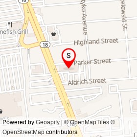 Mazda on Parker Street, East Brunswick Township New Jersey - location map