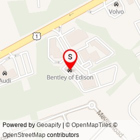Bentley of Edison on Wasco Road,  New Jersey - location map