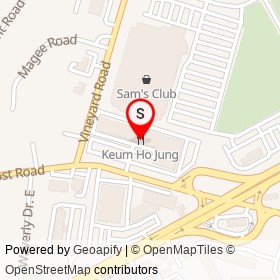Keum Ho Jung on Old Post Road,  New Jersey - location map