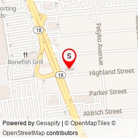 John Martin Hari Co. on Highland Street, East Brunswick Township New Jersey - location map