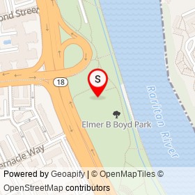 Boyd Park on , New Brunswick New Jersey - location map