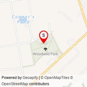 Woodwild Park on , Metuchen New Jersey - location map