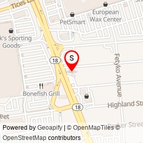 30 Burgers on Wilmot Street, East Brunswick Township New Jersey - location map