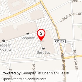 DSW on West Prospect Street, East Brunswick Township New Jersey - location map