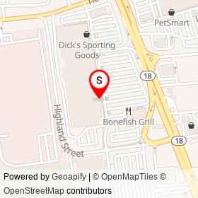 Kohl's on Highland Street, East Brunswick Township New Jersey - location map