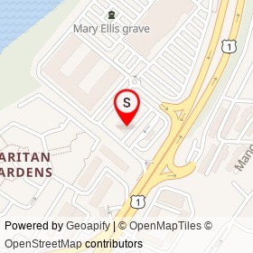 Starbucks on Hoffman Boulevard, New Brunswick New Jersey - location map