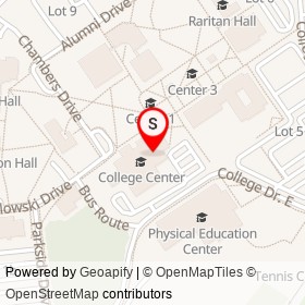Performing Arts Center on Woodbridge Avenue,  New Jersey - location map