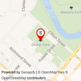 Drotar Park on , Elizabeth New Jersey - location map