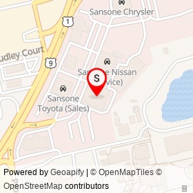 Sansone Toyota (Service) on US 1;US 9,  New Jersey - location map
