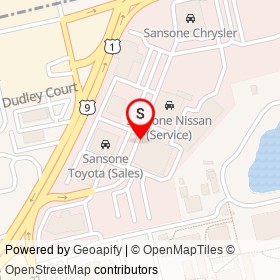 Sansone Auto Mall on Rahway Avenue,  New Jersey - location map