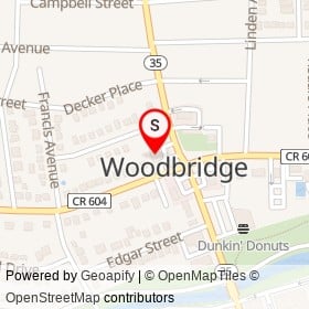 No Name Provided on Green Street, Woodbridge New Jersey - location map