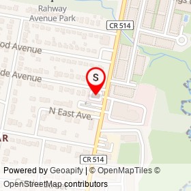 Bamboo China on Rahway Avenue, Woodbridge New Jersey - location map