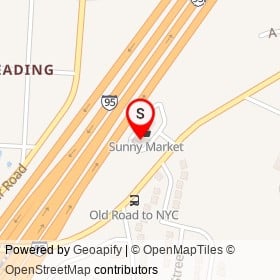 No Name Provided on New Jersey Turnpike, Woodbridge New Jersey - location map