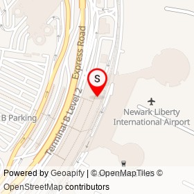 Chili's Too on Terminal B Level 3, Newark New Jersey - location map