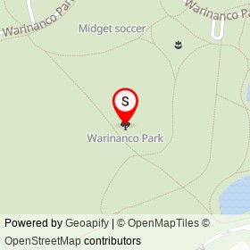 Warinanco Park on , Roselle New Jersey - location map