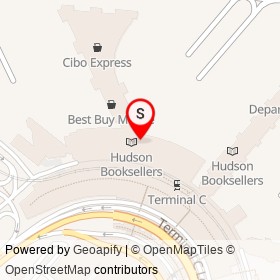 Dufry Duty Free on Terminal C Level 3, Newark New Jersey - location map