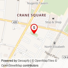 Crane Square on , Elizabeth New Jersey - location map