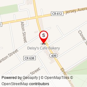Deisy's Cafe Bakery on Elmora Avenue, Elizabeth New Jersey - location map