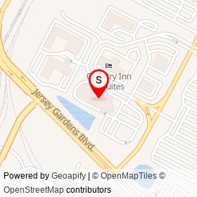 Embassy Suites on Glimcher Realty Way, Elizabeth New Jersey - location map